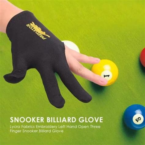 Jual Sarung Tangan Billiard Gloves Biliard Bilyard Model Predator