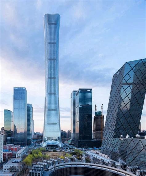 China Zun Beijing Skyscraper Building Tower