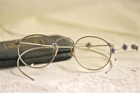 Old Spectacles Old Glasses Shuron Hibo Glasses Eyeglasses Vintage