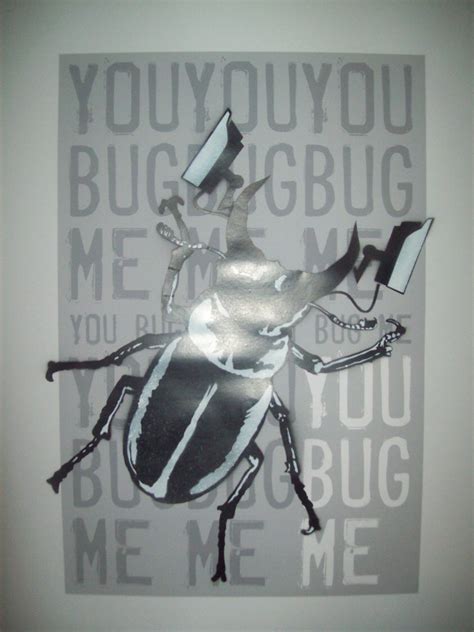 You Bug Me 50x70cm Giclee Print With Hand Sprayed Cctv Bu Flickr