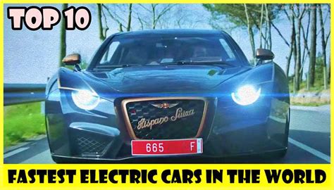 Fastest Electric Car In The World 2022