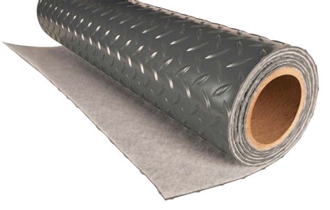 Tranr professional grade rolled rubber flooring products are durable for the demanding environments in athletic facilities, commercial, industrial and institutional buildings. Trailer Flooring Seamless Coin / Diamond PVC Rolls