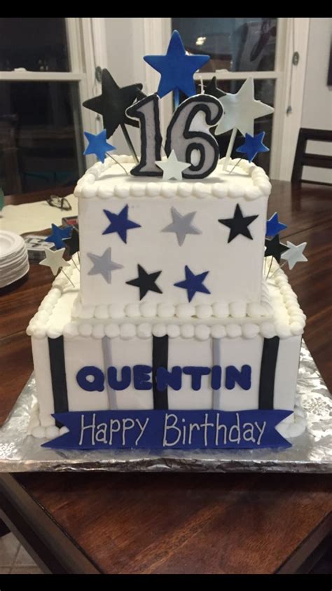 Check spelling or type a new query. Boy's 16th birthday cake. Top layer chocolate. Bottom ...