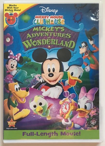 Free Disney Mickey Mouse Clubhouse Mickeys Adventures In Wonderland