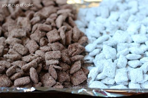 We call it muddy buddies™, but you may know it as puppy chow. Halloween Puppy Chow...take 2 - Your Cup of Cake