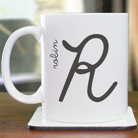 Personalized Initial Mug Tsforyounow