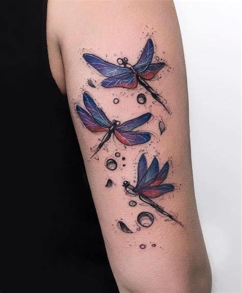 80 Dragonfly Tattoos For Women Cuded