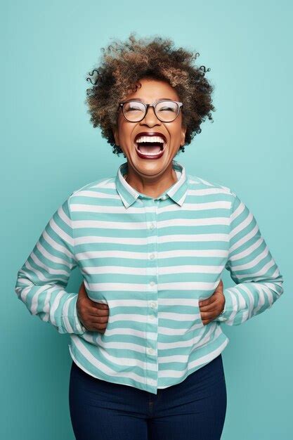 Premium Ai Image Elderly Exultant Overjoyed Jubilant African American