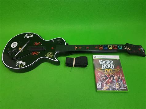 Guitar Hero Gitarr Aerosmith Xbox360 X 403589082 ᐈ Spelhem På Tradera