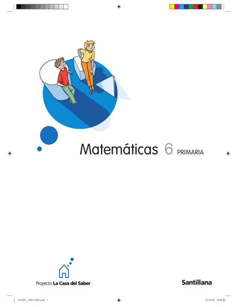 Santillana Matemáticas 6º Primaria