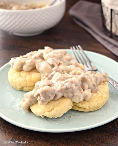 Biscuits And Sausage Gravy Gluten Free And Dairy Free