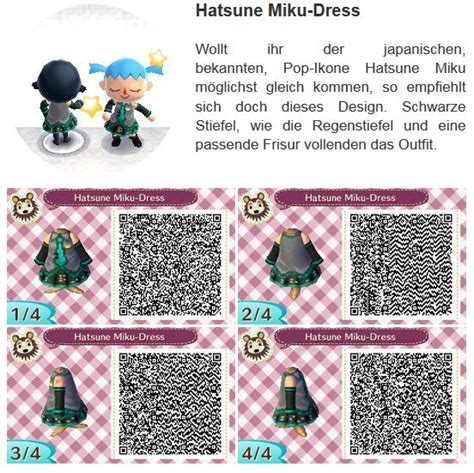 Jul 22, 2013 · animal crossing path qr codes Miku Hatsune - Dress by Hanne | Hatsune miku, Fransen, Weihnachtszeit