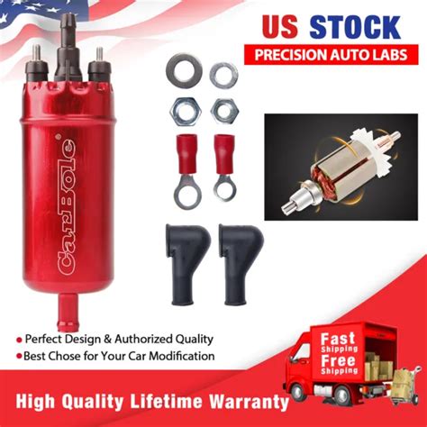 External Inline High Pressure Efi Fuel Pump Replaces For Walbro Kits 45