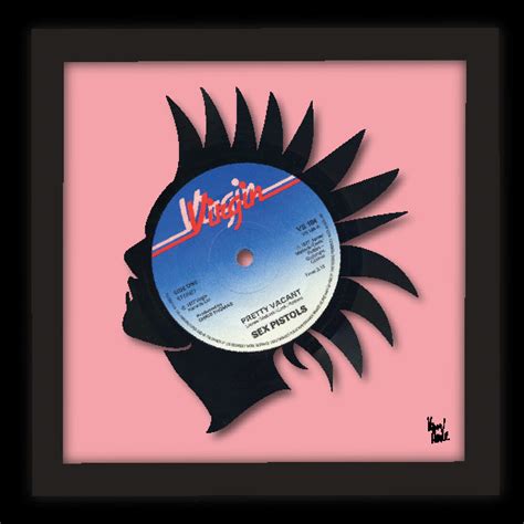 Pretty Vacant Sex Pistols 1977 Kenny Deane Vinyl Art