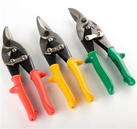 3 Pc Aviation Tin Snip Set Metal Cutting Wholesale Auto Shop Hand Tools