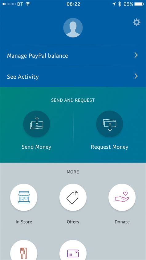 Under the cash and bitcoin section, press the + add bank option. How to send money from an iPhone or iPad using PayPal ...