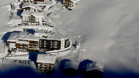 150 Evacuated By Helicopter From Italian Hotel After Alps Avalanche