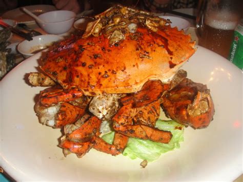 Singapore Black Pepper Crab Recipe