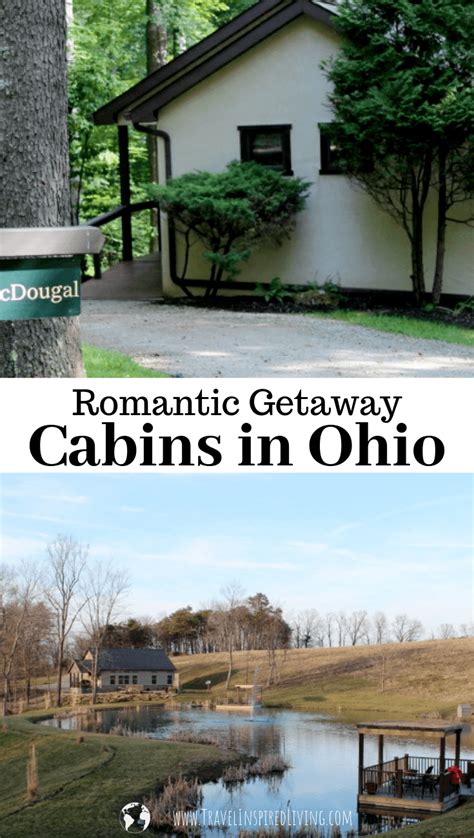 They feature a wide range of styles, from classic and rustic to modern and classy, you can find anything you're looking for. Romantic Getaway Cabins in Ohio