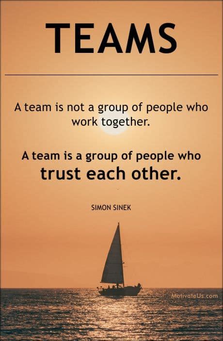 Teams Trust Each Other