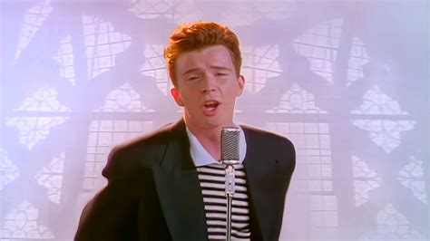 Someone Remastered Rick Astleys Never Gonna Give You Up Music Video In