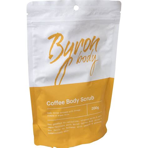 Byron Body Coffee Scrub 200g Woolworths