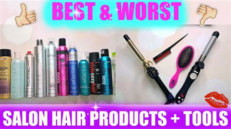 Each product we feature has been independently selected and reviewed by our editorial team. BEST & WORST SALON HAIR PRODUCTS - YouTube