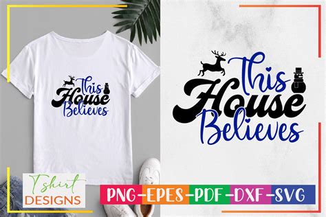 This House Believes Svg Graphic By Designmaker · Creative Fabrica