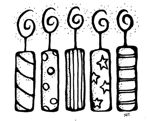 Clipart Birthday Candles Clipart Best