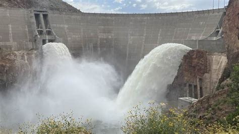 Srp Opens Spill Gates Of Roosevelt Dam For Extended Annual Test