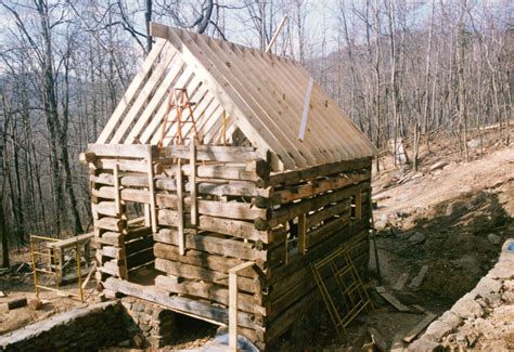 Part Three Of Building A Rustic Cabin Handmade Houses With Noah