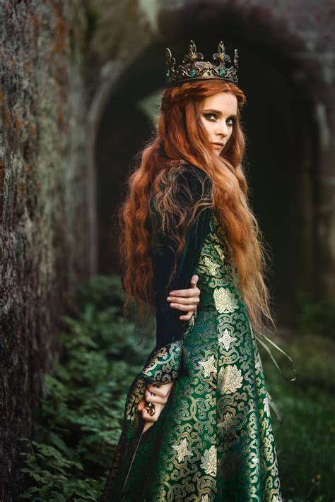 Ginger Queen By Black Bl00d On Deviantart Medieval Dress Medieval