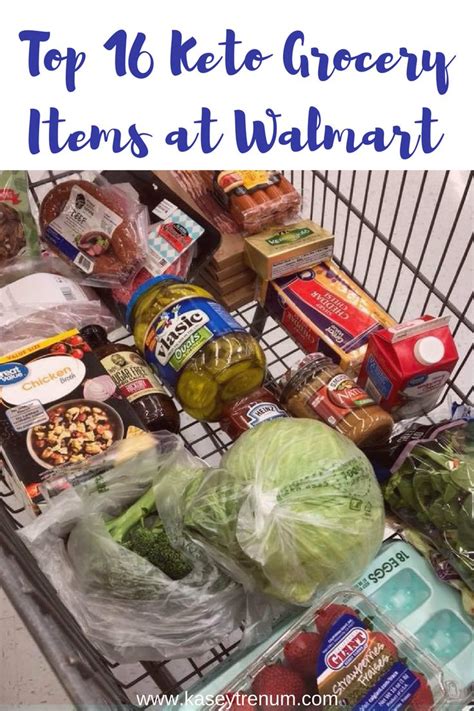 This keto grocery haul at walmart is focusing on clean products. Top 16 Keto Walmart Grocery List Items for your Low Carb ...