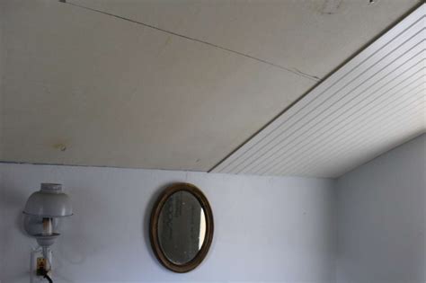 Awesome Diy Vinyl Bead Board Ceiling The Perfect Ceiling For A