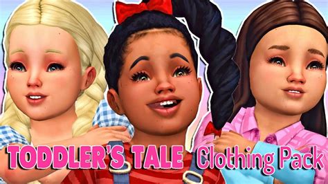 The Sims 4 Toddlers Tale Clothing Pack Full Cc List