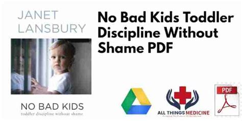 No Bad Kids Toddler Discipline Without Shame Pdf Free Download