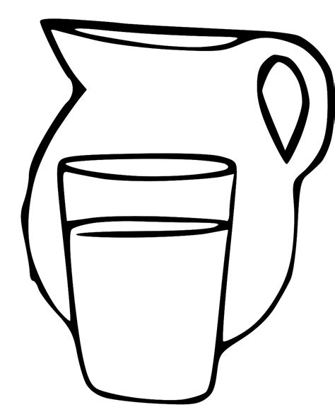 Water Jug Clipart Black And White 10 Free Cliparts Download Images On