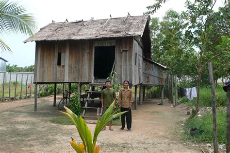 Rural Khmer Houses Are A Traditional House Types Of The Khmer People