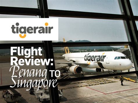 A flight from kuala lumpur to penang takes about one hour and twenty minutes. Flight Review: Tigerair - Penang to Singapore
