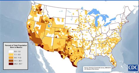 Cdc Us Mexico Population Us Mexico Health