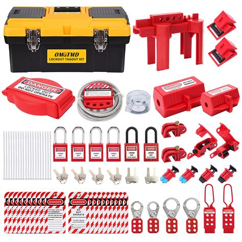 Buy OMGTMD Lockout Tagout Kit Circuit Breaker Lockout Device,Ball Valve