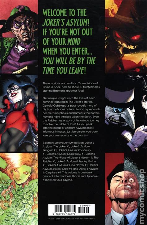 Batman Jokers Asylum Tpb 2022 Dc Comic Books