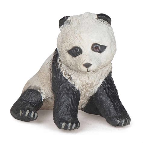 Plastic Speelgoed Figuur Panda Baby 6 Cm Bij Kerst Artikelennl