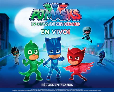 Espectáculo Los Héroes En Pijamas Se Presentarán En Rd