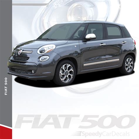 Fiat 500 Hood And Roof Stripes 3m Checkered Rally 2012 2019 Premium