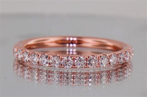 Josh Levkoff Collection Rings 427 Rose Gold Diamond Eternity Ring Eternity Ring Diamond