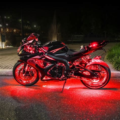 Aura Motorcycle Led Light Kit Multi Color Accent Glow Neon Strips