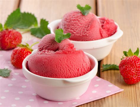 Glace à la fraise sans sorbetière Des recettes healthy saines et faciles