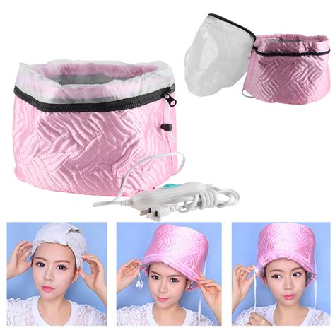 1pc Hair Steamer Cap Dryers Electric Hair Heating Cap Thermal Treatment Hat Beauty Spa