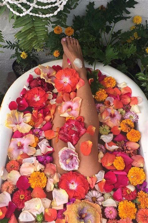 25 relaxing flower baths that will make you want to literally shower yourself in roses flower